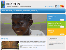 Tablet Screenshot of beaconet.org